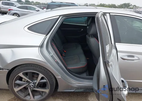 2021 Hyundai Sonata Sel Plus z USA, uszkodzony, nr VIN 5NPEJ4J21MH110025